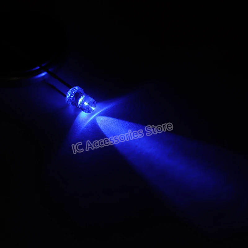100pcs 3MM blue light LED light-emitting diode lamp beads DIP F3 blue light bright lamp beads
100pcs 3MM blue light LED light-emitting diode lamp beads DIP F3 blue light bright lamp beads
