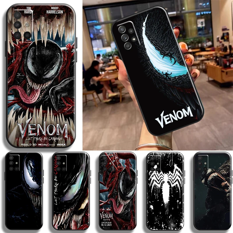 Marvel Venom Logo Phone Case For Samsung Galaxy A11 A12 A20 A21S A22 A31 A32 A42 A51 A52 A71 A72 4G 5G Cover Coque Cases TPU
Marvel Venom Logo Phone Case For Samsung Galaxy A11 A12 A20 A21S A22 A31 A32 A42 A51 A52 A71 A72 4G 5G Cover Coque Cases TPU