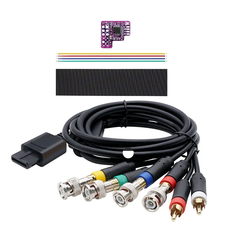 RGB Mod Chip For N64 NTSC Consoles,With Clearer And Softer Images,Connected To CRT TV Or Used With OSSC And Scart Cable
RGB Mod Chip For N64 NTSC Consoles,With Clearer And Softer Images,Connected To CRT TV Or Used With OSSC And Scart Cable
