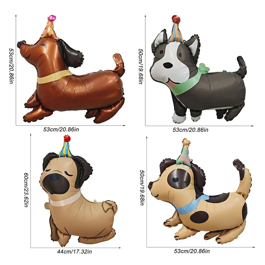 Фольгированный шар с изображением щенка
Фольгированный шар с изображением щенка