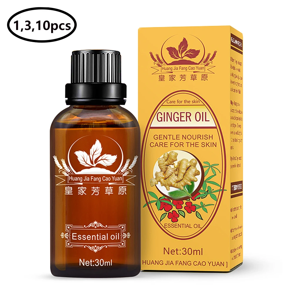 Wholesale 1,3,10pcs 30ml Natural Ginger Essential Oil Massage Anti Aging Lymphatic Soaking Foot Therapy Warming Relax Bath Spa
Wholesale 1,3,10pcs 30ml Natural Ginger Essential Oil Massage Anti Aging Lymphatic Soaking Foot Therapy Warming Relax Bath Spa
