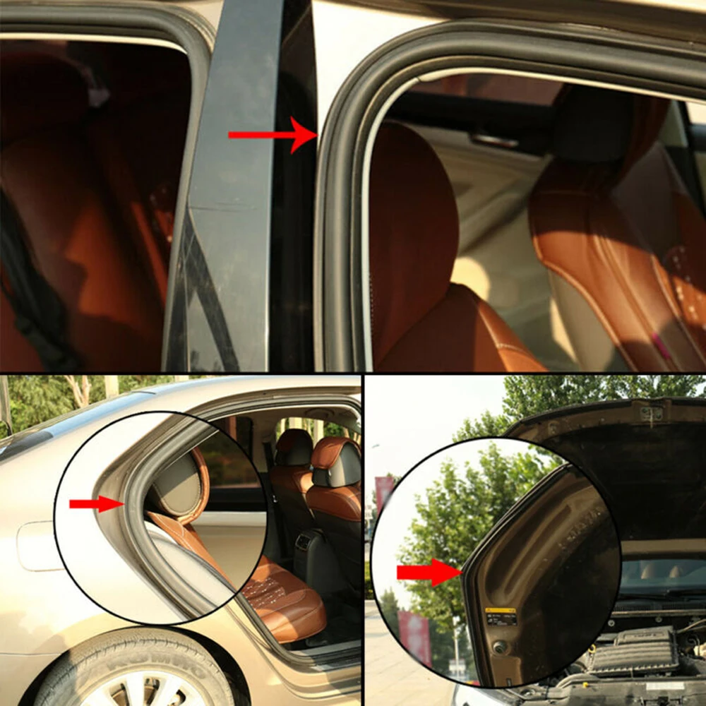 1pc Car Rubber Seal Upgraded 10M Double Layer Seal Strip Car Door Trunk Weather Strip Edge Moulding EPDM Rubber
1pc Car Rubber Seal Upgraded 10M Double Layer Seal Strip Car Door Trunk Weather Strip Edge Moulding EPDM Rubber