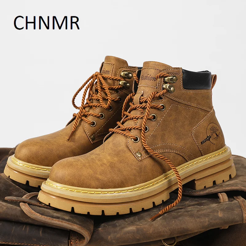 Men's Boots Vintage Fashion Wild Thick Bottom Comfortable Wear-Resistant Non-slip Explosive Style Spring and Autumn Main Push
Men's Boots Vintage Fashion Wild Thick Bottom Comfortable Wear-Resistant Non-slip Explosive Style Spring and Autumn Main Push