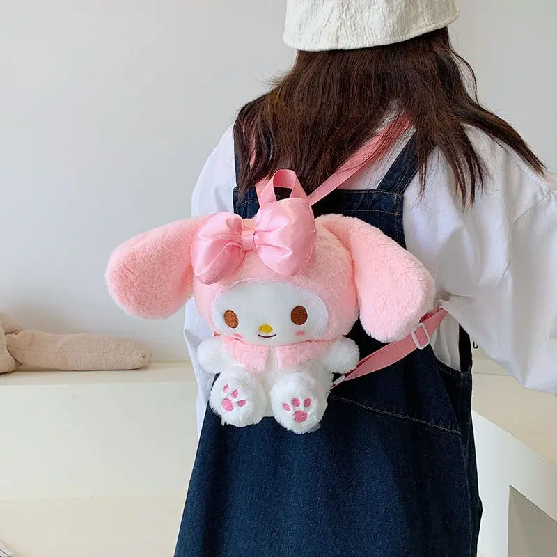 INS New Cute Cartoon Melody Backpack Plush Doll Children Pouch Lolita JK Mini Girls
INS New Cute Cartoon Melody Backpack Plush Doll Children Pouch Lolita JK Mini Girls