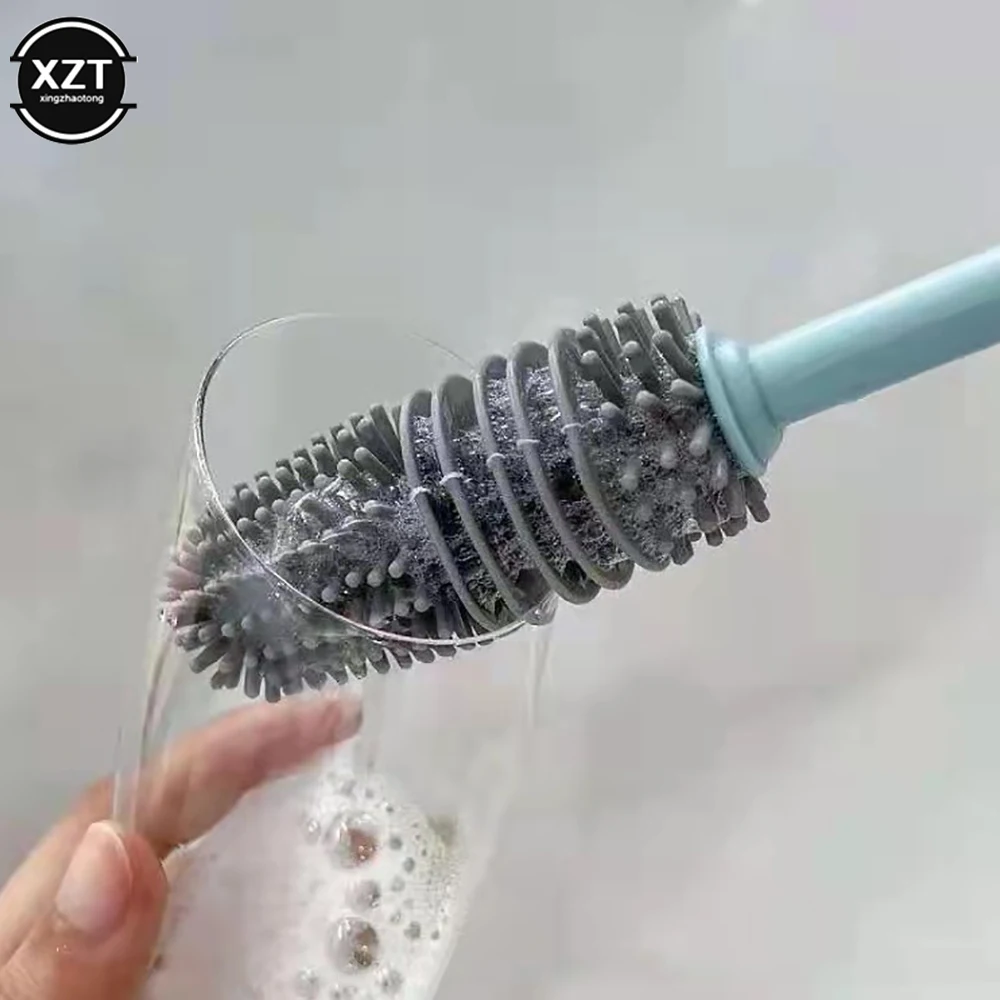 Silicone Cup Brush Cup Scrubber Glass Cleaner Kitchen Cleaning Tool Long Handle Drink Wineglass Bottle Glass Cup Cleaning Brush
Silicone Cup Brush Cup Scrubber Glass Cleaner Kitchen Cleaning Tool Long Handle Drink Wineglass Bottle Glass Cup Cleaning Brush