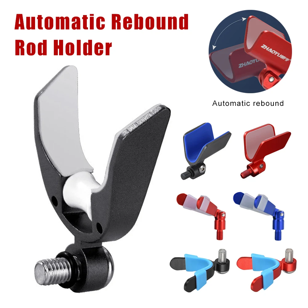 Adjustable Fishing Pedestal Rod Holder Automatic Rebound Spring-Loaded Fishing Pole Holder U-Shaped Rod Support Stand Head 8mm
Adjustable Fishing Pedestal Rod Holder Automatic Rebound Spring-Loaded Fishing Pole Holder U-Shaped Rod Support Stand Head 8mm