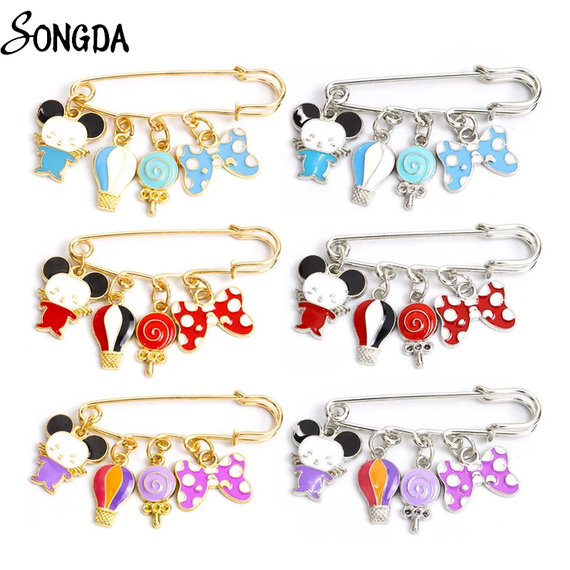 New Sweet Enamel Pins Brooches Mouse Hot Air Balloon Lollipop Bow Alloy Pendant Charms Buckle Lapel Pins Jewelry Clothing Decor
New Sweet Enamel Pins Brooches Mouse Hot Air Balloon Lollipop Bow Alloy Pendant Charms Buckle Lapel Pins Jewelry Clothing Decor