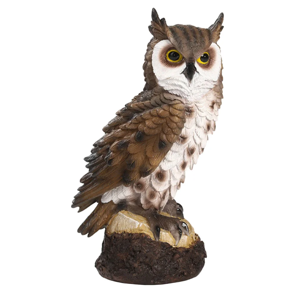 1Pc Decorative Handicraft Owl Shaped Adornment Indoor Outdoor Ornament (Brown)
1Pc Decorative Handicraft Owl Shaped Adornment Indoor Outdoor Ornament (Brown)