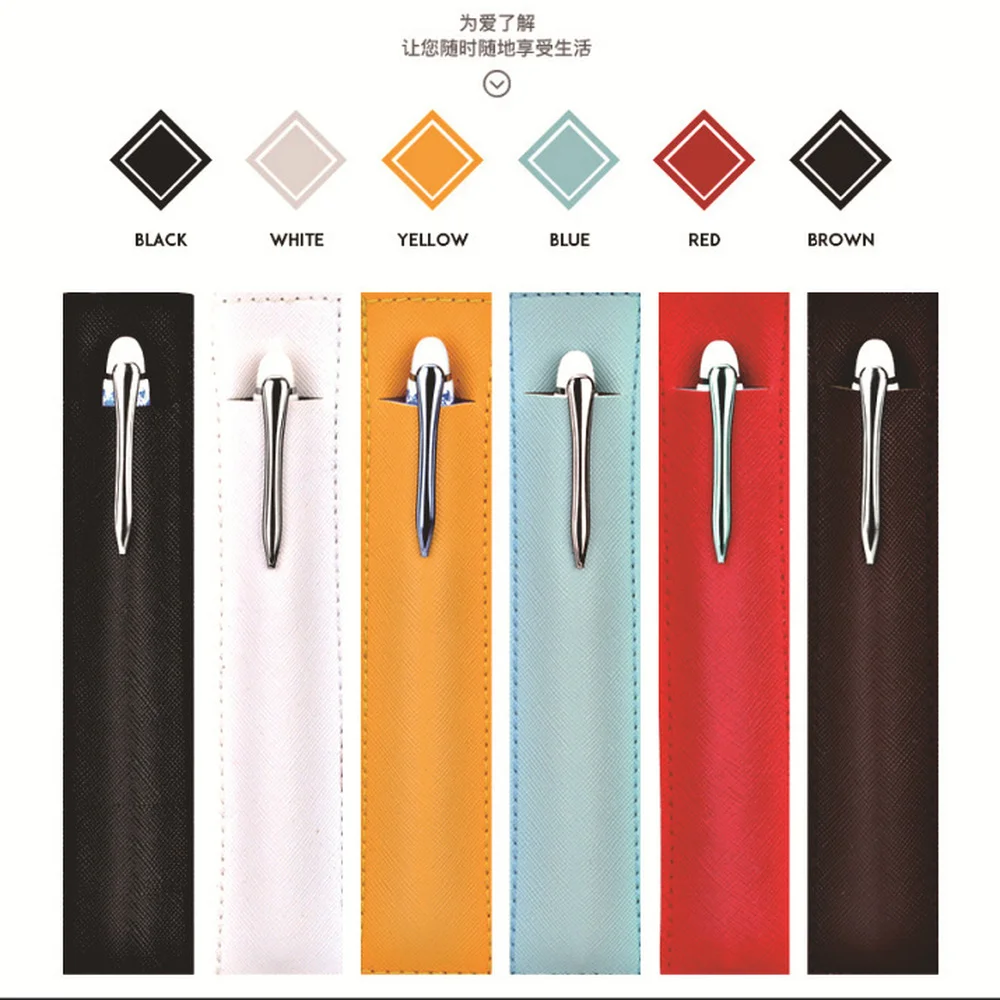 Soft Pen Protective Bag Handmade PU Leather Pencil Case Pen Pouch Travel Writing Materials Holder Storage Bag Cute Stationery
Soft Pen Protective Bag Handmade PU Leather Pencil Case Pen Pouch Travel Writing Materials Holder Storage Bag Cute Stationery