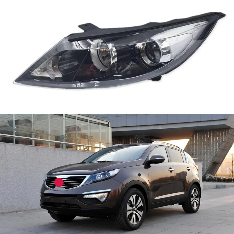 Для Kia SportageR фары в сборе 2009 2010 2011 2012 2013 Дальний свет фары сигнал поворота ближний свет Индикатор ширины фары 
Для Kia SportageR фары в сборе 2009 2010 2011 2012 2013 Дальний свет фары сигнал поворота ближний свет Индикатор ширины фары