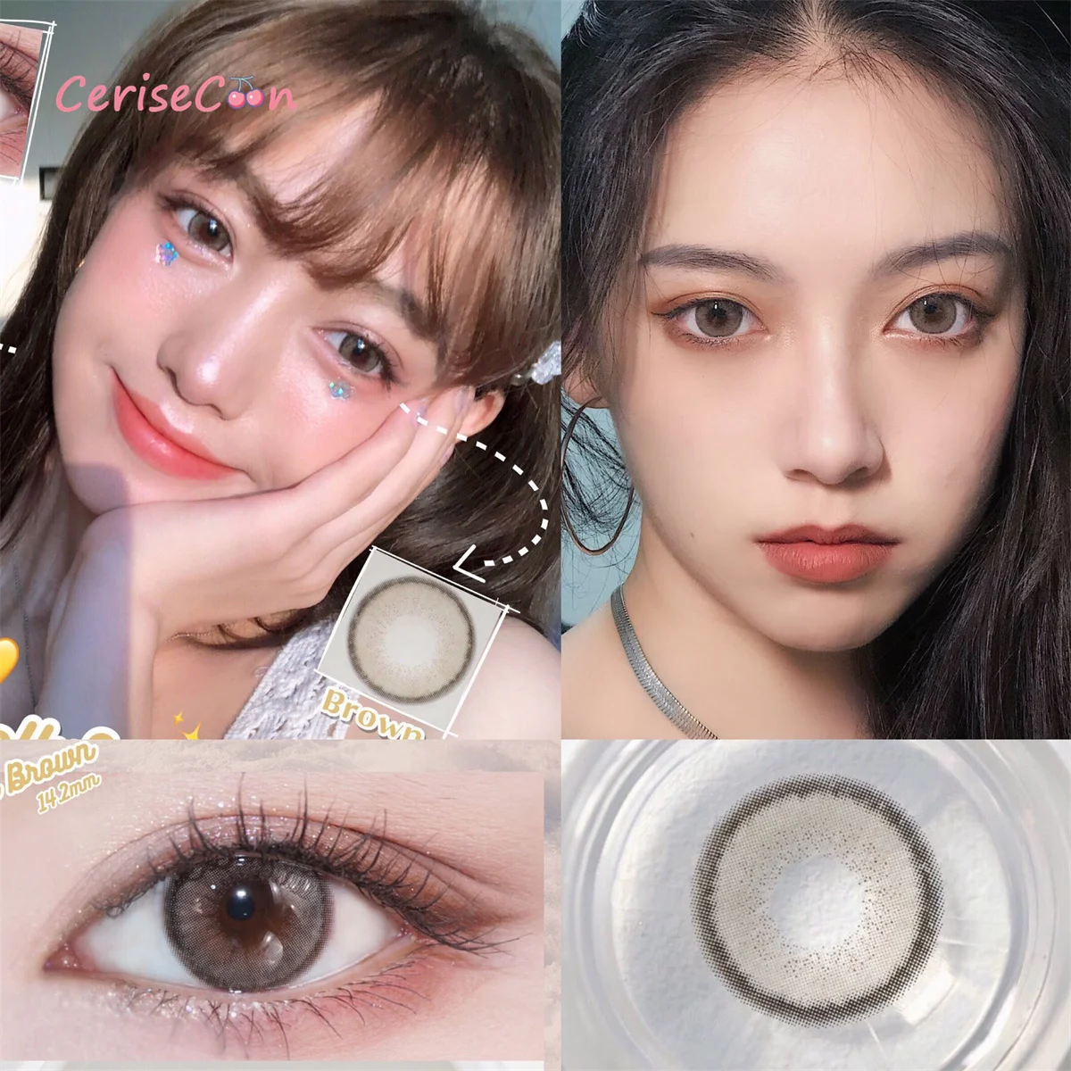 Цветные контактные линзы для глаз Galaxy brown crazy small big beauty для коррекции миопии
Цветные контактные линзы для глаз Galaxy brown crazy small big beauty для коррекции миопии