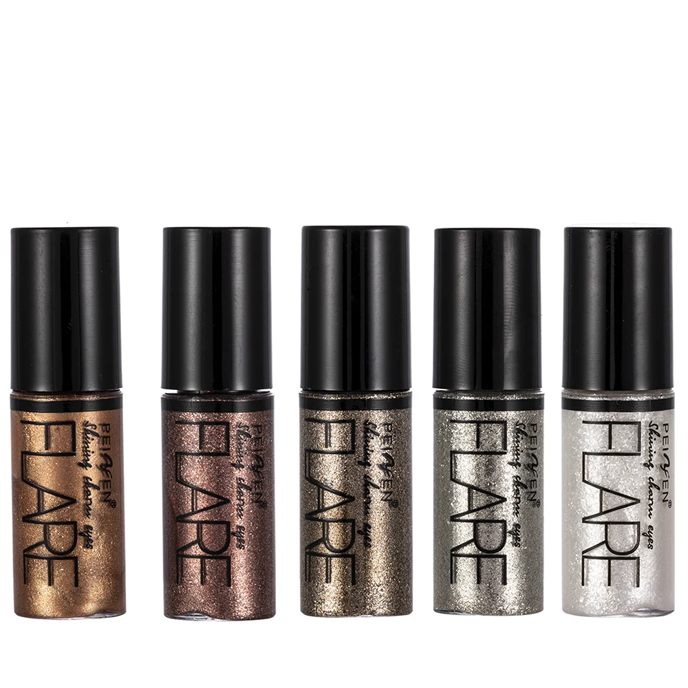 5 Color Metallic Shiny Eyeshadow Glitter Liquid Eyeliner Makeup Eye Liner Pen-Waterproof Makeup Pigment Eyeshadow Palette
5 Color Metallic Shiny Eyeshadow Glitter Liquid Eyeliner Makeup Eye Liner Pen-Waterproof Makeup Pigment Eyeshadow Palette