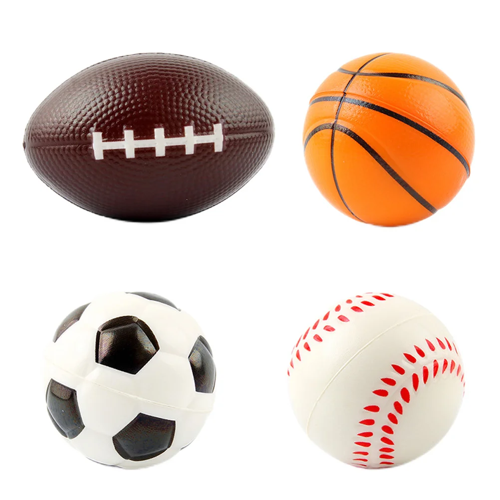 4Pcs Balls Kids Basketball Kids Party Gifts Football Stress Balls Decompression Toy Fidget Stretch Toys
4Pcs Balls Kids Basketball Kids Party Gifts Football Stress Balls Decompression Toy Fidget Stretch Toys