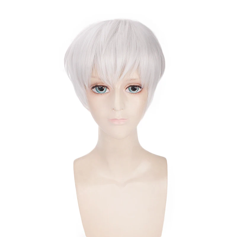 Anime Tokyo Ghoul Ken Kaneki White Black Short Wig Cosplay Costume Ken Kaneki Heat Resistant Synthetic Hair Men Cosplay Wigs
Anime Tokyo Ghoul Ken Kaneki White Black Short Wig Cosplay Costume Ken Kaneki Heat Resistant Synthetic Hair Men Cosplay Wigs