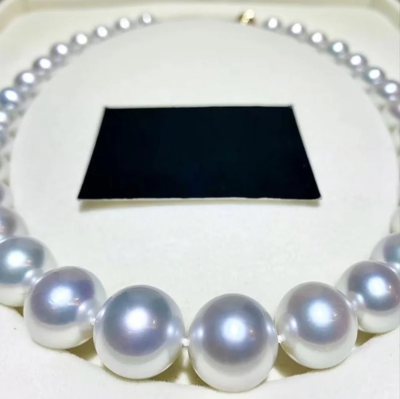 Huge Charming 18"14-17mm Natural South Sea Genuine White Round Pearl Necklace Woman Free Shipping Luxury Jewelry Pearl Choker
Huge Charming 18"14-17mm Natural South Sea Genuine White Round Pearl Necklace Woman Free Shipping Luxury Jewelry Pearl Choker