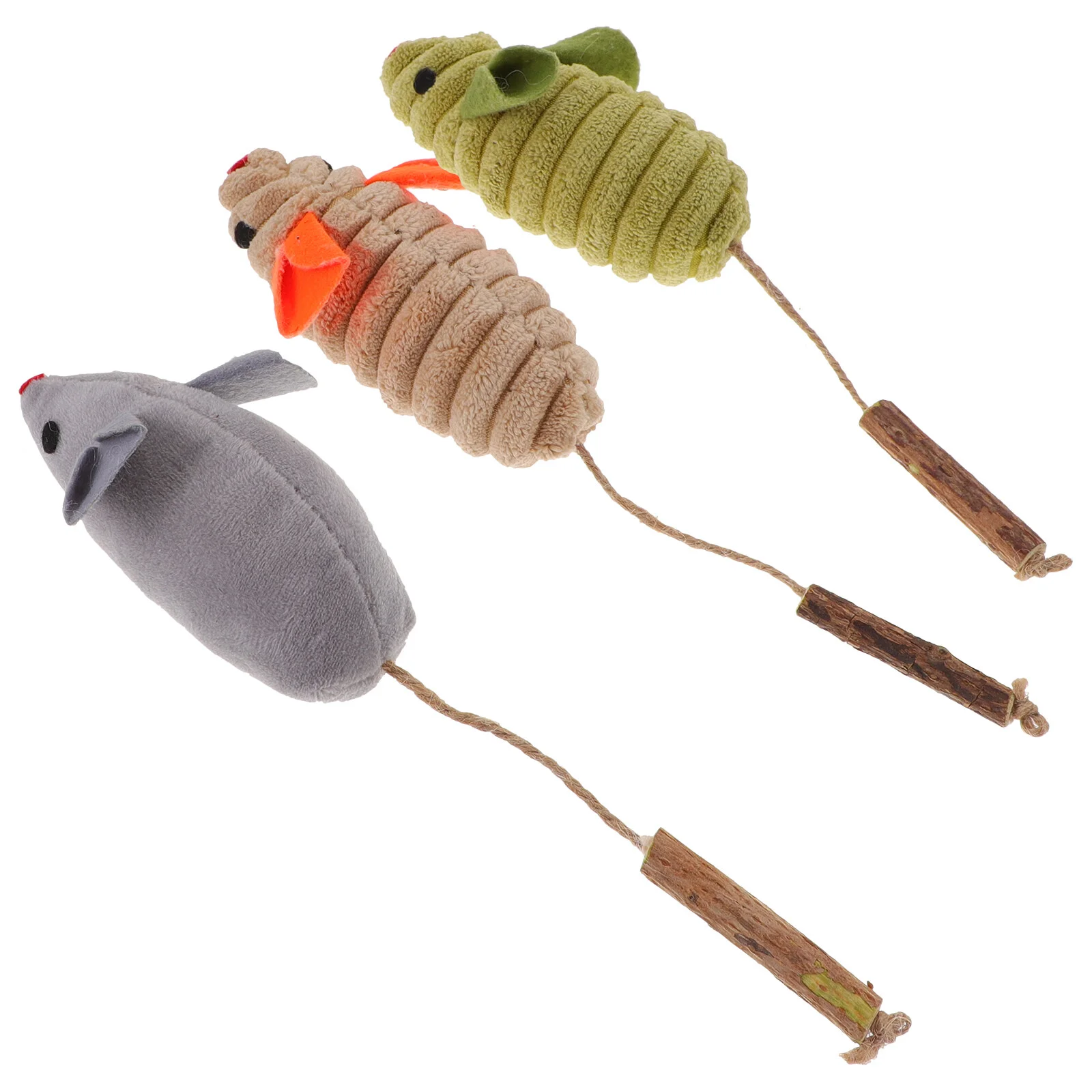 3pcs Cat Toys Catnip Mouse Toys Kitten Chew Toy Pet Interactive Toys Cat Supplies
3pcs Cat Toys Catnip Mouse Toys Kitten Chew Toy Pet Interactive Toys Cat Supplies