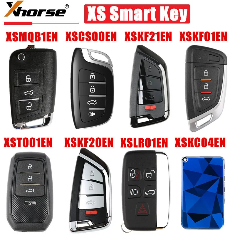 1 шт. XHORSE XS Series Smart Key XSKF01EN XSCS00EN XSMQB1EN XSKF20EN XSKF21EN XSKC04EN XSTO01EN XM38 XSLR01EN английская версия -