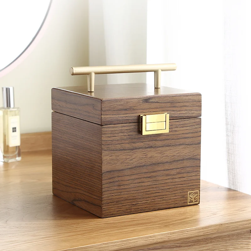 3-in-1 Jewelry Organizer Box Wooden Square Jewelry Storage Gift Case For Earrings Ring Necklace Suitcase Jewellery Box
3-in-1 Jewelry Organizer Box Wooden Square Jewelry Storage Gift Case For Earrings Ring Necklace Suitcase Jewellery Box