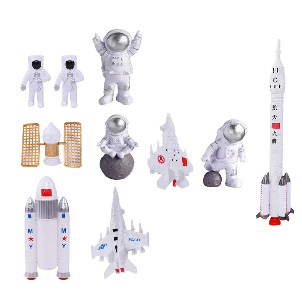 10pcs Astronaut Cake Topper Birthday Cake Decor Desktop Figurine Decor for Festival Home 
10pcs Astronaut Cake Topper Birthday Cake Decor Desktop Figurine Decor for Festival Home
