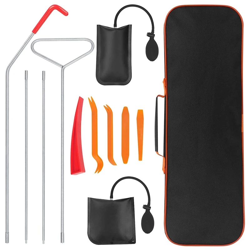 12-Piece Car Tool Kit With Air Wedge, Long-Distance Grab, Car Emergency Kit (Enhanced)
12-Piece Car Tool Kit With Air Wedge, Long-Distance Grab, Car Emergency Kit (Enhanced)