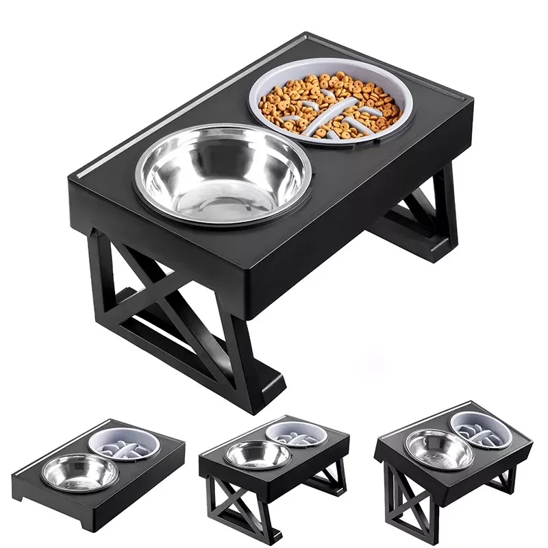 Dog Double Bowls Stand Adjustable Height Pet Feeding Dish Bowl Medium Big Dog Elevated Food Water Feeders Lift Table for Dogs
Dog Double Bowls Stand Adjustable Height Pet Feeding Dish Bowl Medium Big Dog Elevated Food Water Feeders Lift Table for Dogs