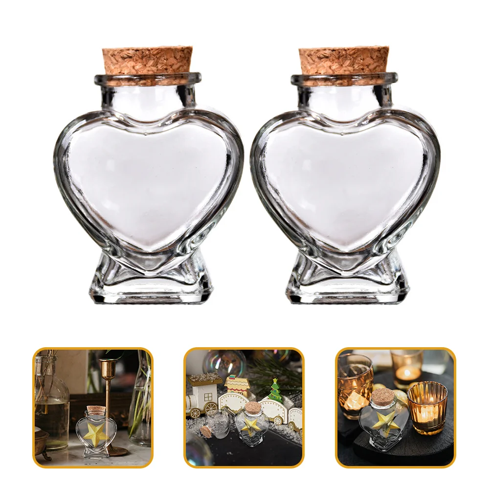 2 Pcs Wishing Bottle Birthday Gifts Wedding Favors Corked Glass Mini Bottles Transparent Jars Containers Perfume
2 Pcs Wishing Bottle Birthday Gifts Wedding Favors Corked Glass Mini Bottles Transparent Jars Containers Perfume