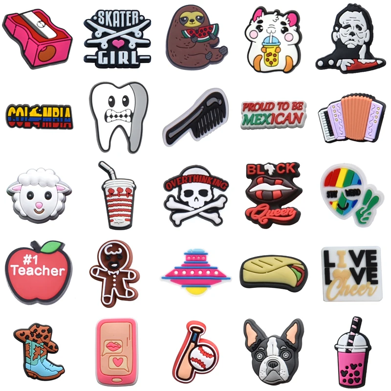 Boy Girl Wholesale Bulk Set Jeans Packs Para Pins Shoes Accessories Decorations for Crocs Men Gifts Shoe Charms Kids Women Charm
Boy Girl Wholesale Bulk Set Jeans Packs Para Pins Shoes Accessories Decorations for Crocs Men Gifts Shoe Charms Kids Women Charm