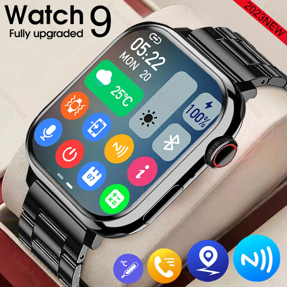 New Smart Watch 9 Men Women body Temperature Bluetooth Call Waterproof Blood Oxygen Wireless Charging Ladies iw9 Watch For Apple
New Smart Watch 9 Men Women body Temperature Bluetooth Call Waterproof Blood Oxygen Wireless Charging Ladies iw9 Watch For Apple
