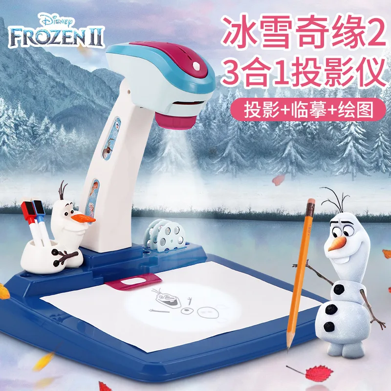 Disney girls frozen projector Painting Board toys set Copy princess elsa Drawing Board toy gift
Disney girls frozen projector Painting Board toys set Copy princess elsa Drawing Board toy gift