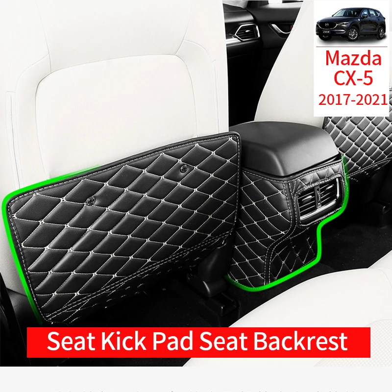 For Mazda CX-5 CX52017-2021 Seat Kick Pad Seat Backrest Rear Anti Dirt Pad Decorative PU Interior Stain Resistance Accessories
For Mazda CX-5 CX52017-2021 Seat Kick Pad Seat Backrest Rear Anti Dirt Pad Decorative PU Interior Stain Resistance Accessories