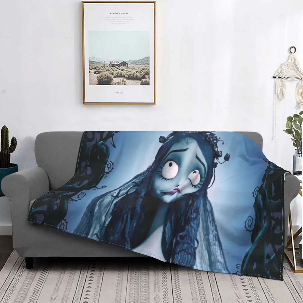 Tim Burton's Corpse Bride Amily Love Movie Blankets Fleece Winter Multi-function Warm Throw Blankets for Sofa Car Bedspreads 
Tim Burton's Corpse Bride Amily Love Movie Blankets Fleece Winter Multi-function Warm Throw Blankets for Sofa Car Bedspreads