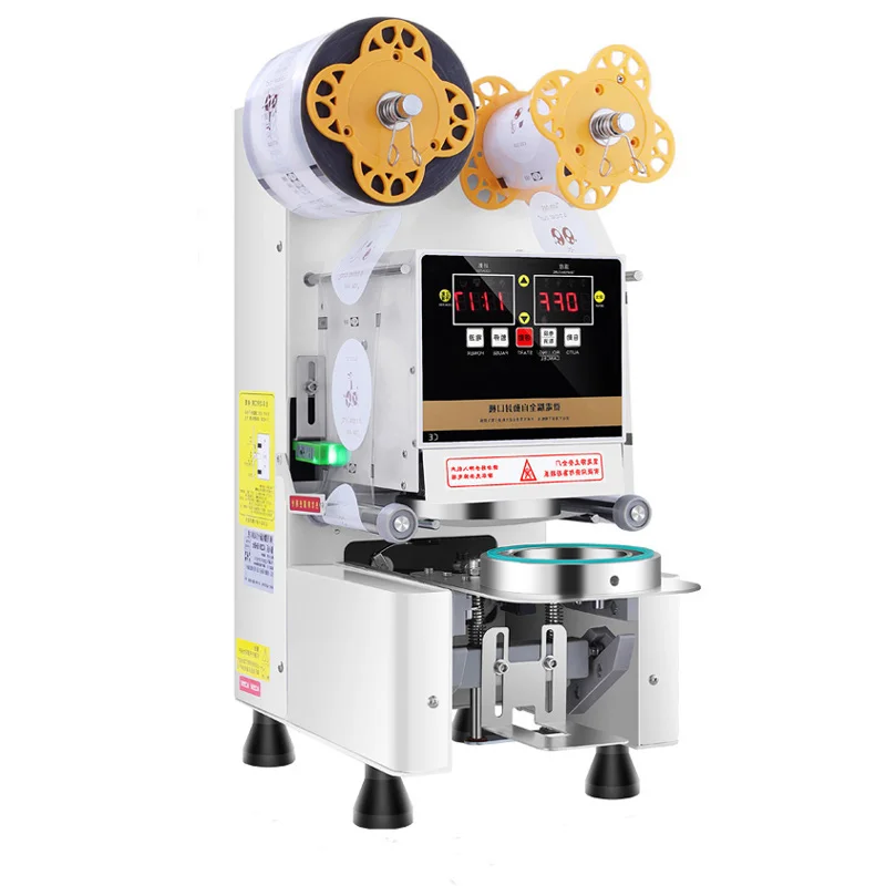 Electric 90/95mm Automatic Cup Sealing Machine Commercial Plastic/Paper Cup Seamer
Electric 90/95mm Automatic Cup Sealing Machine Commercial Plastic/Paper Cup Seamer