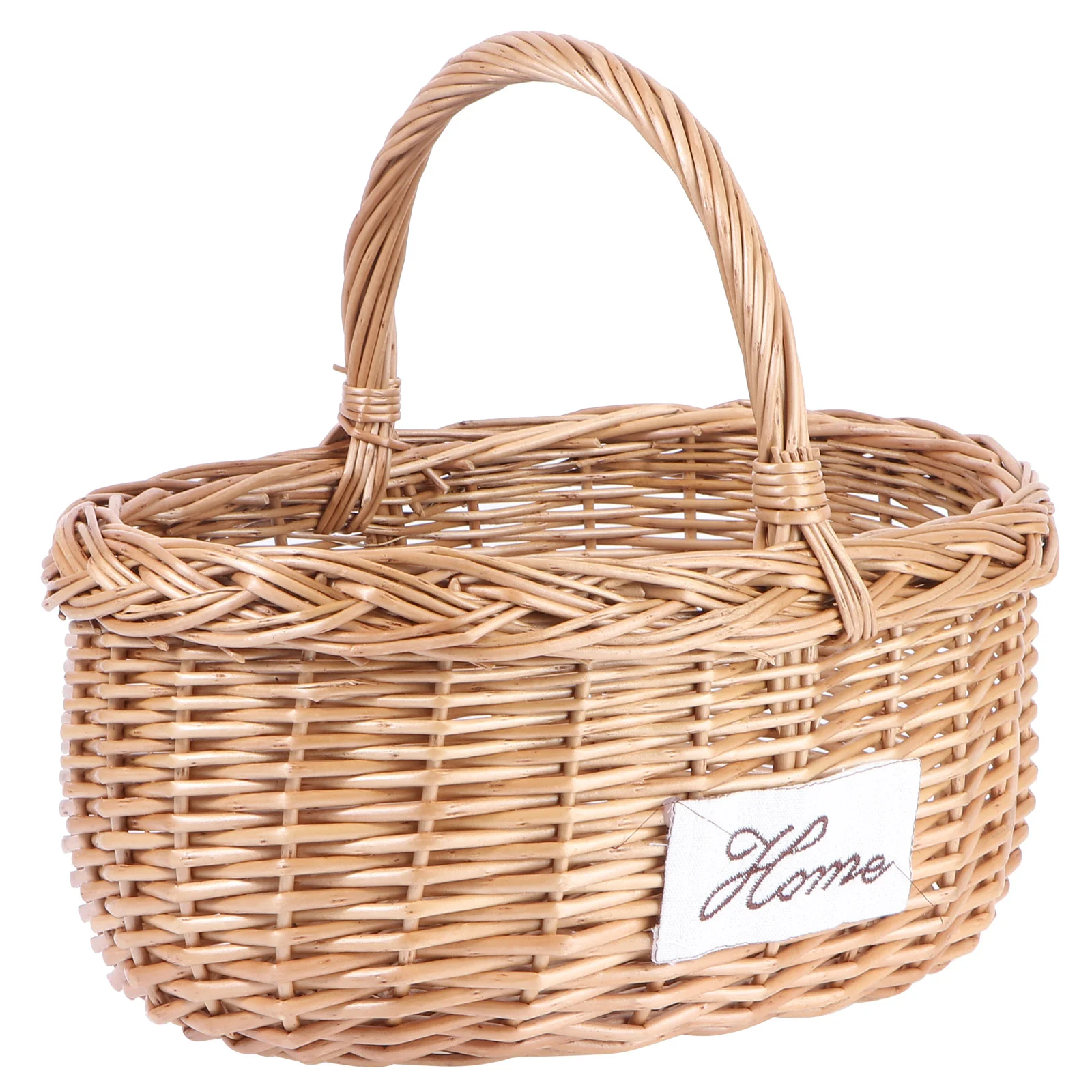 Portable Storage Basket Flower Household Creative Fruit Wicker Weaving Outdoor Container
Portable Storage Basket Flower Household Creative Fruit Wicker Weaving Outdoor Container