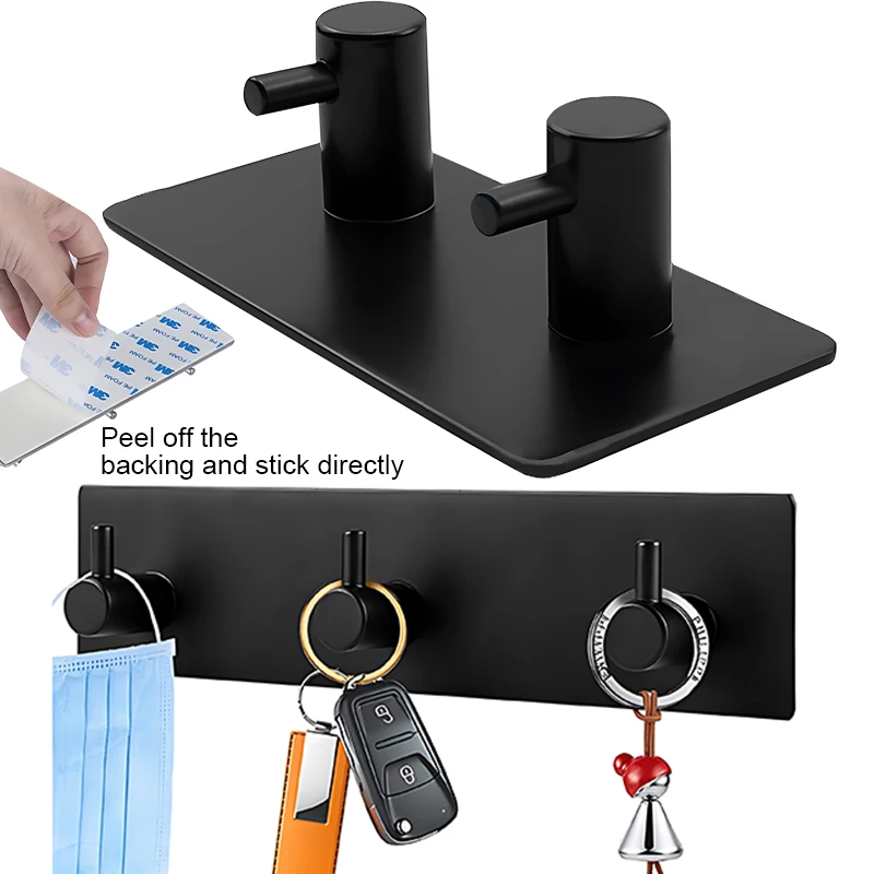 3M Stainless Steel Wall Hook Sticker Adhesive Door Hook Towel Clothe Robe Rack Toilet Accessories Shower No punching Accessories
3M Stainless Steel Wall Hook Sticker Adhesive Door Hook Towel Clothe Robe Rack Toilet Accessories Shower No punching Accessories