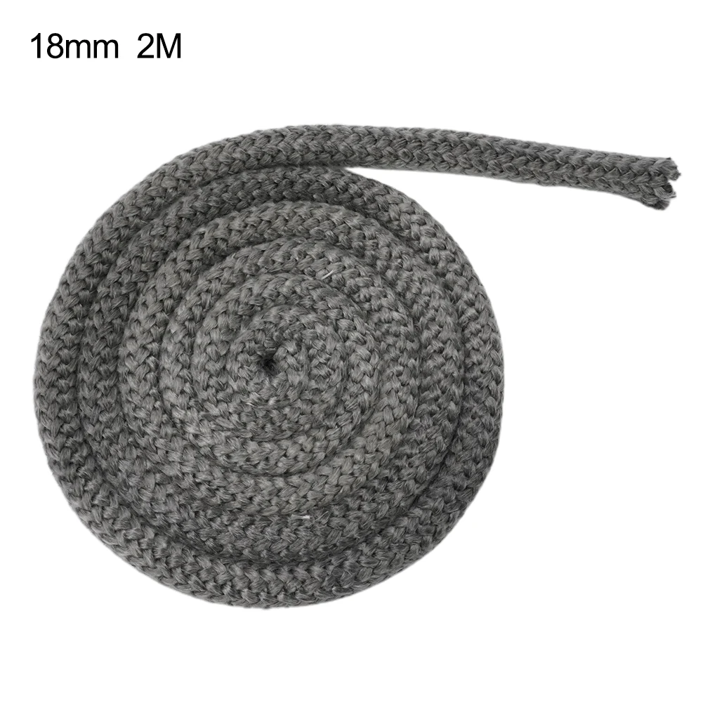 Black Flat Stoves Rope Self-Adhesive Fiberglass Fireplace Door Sealing Cord Replacement Gasket Tape 18/20mm Width 2m Length
Black Flat Stoves Rope Self-Adhesive Fiberglass Fireplace Door Sealing Cord Replacement Gasket Tape 18/20mm Width 2m Length