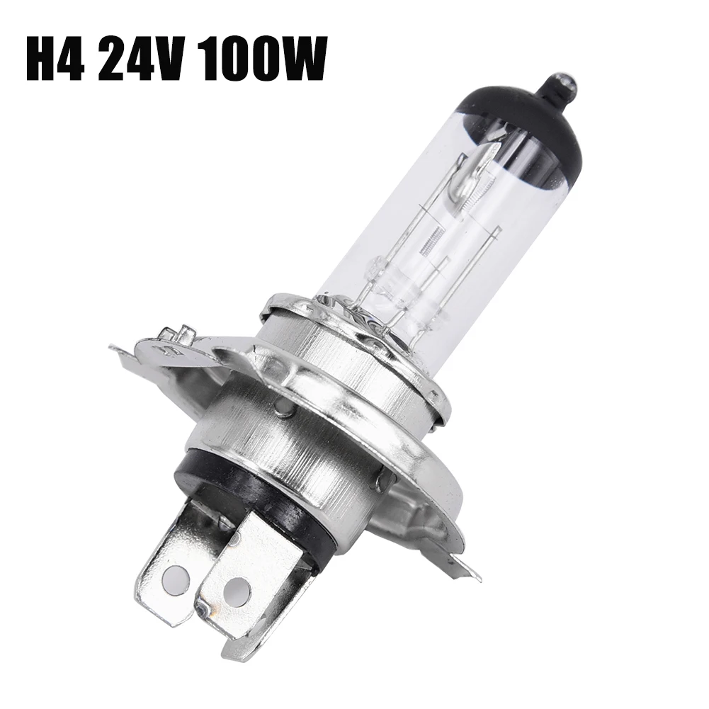 

Halogen Lamp Car Headlight 100W 1pcs Bulb Type H4 Waterproof Yellow Light Brightness Car Headlight H4 Brand New