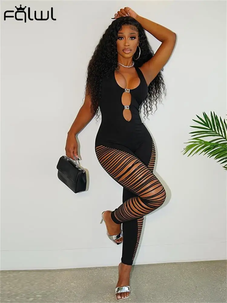 Habbris Summer Sexy Black Hollow Out Bodycon Jumpsuits For Women 2022 Halter Backless One Pieces Female Solid Party Jumpsuits
Habbris Summer Sexy Black Hollow Out Bodycon Jumpsuits For Women 2022 Halter Backless One Pieces Female Solid Party Jumpsuits
