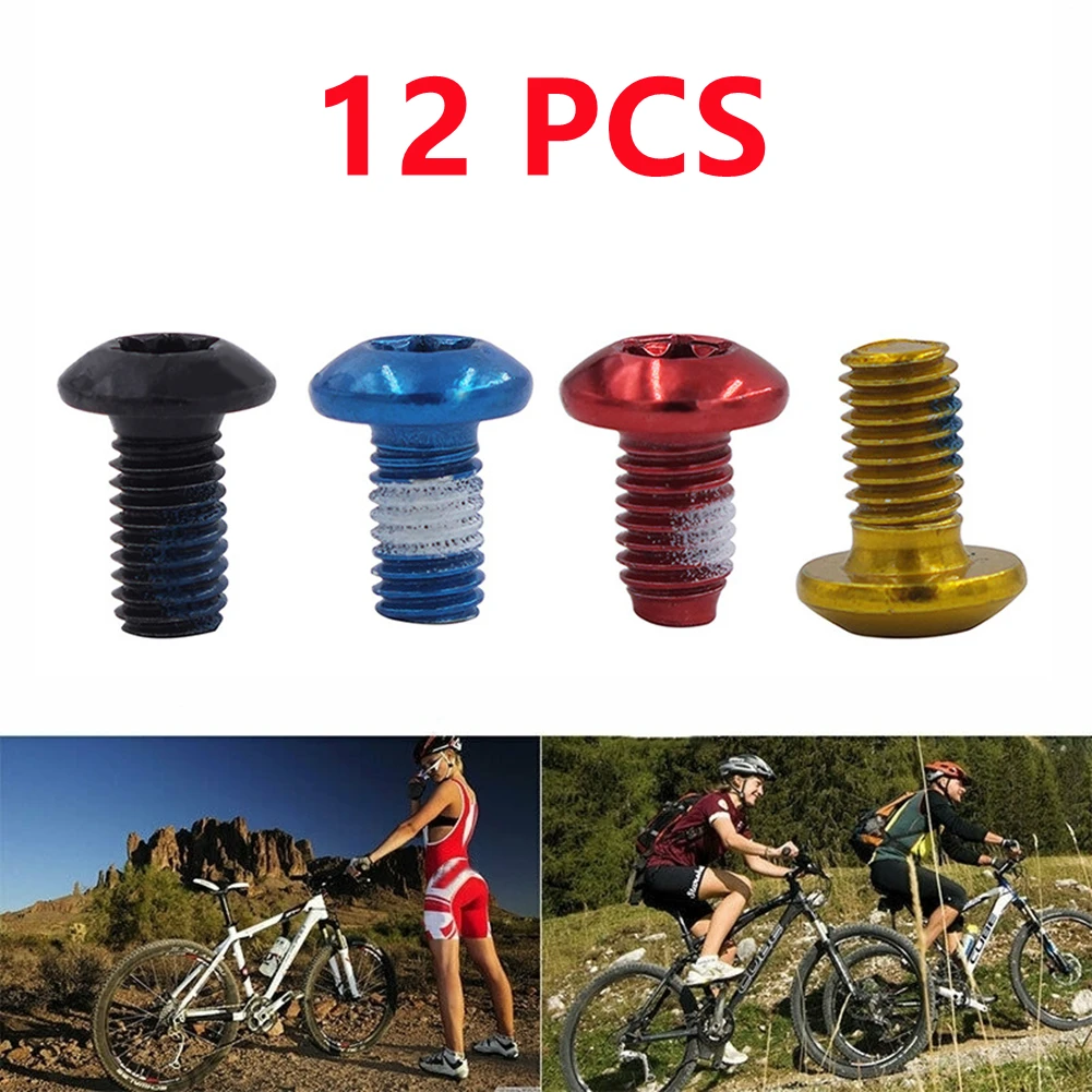 12Pcs M5 X 9mm T25 Bicycle Screws MTB Road Mountain Bike Disc Brake Rotor Bolts Stainless Steel Cyclig Bike Accessories Biciclet
12Pcs M5 X 9mm T25 Bicycle Screws MTB Road Mountain Bike Disc Brake Rotor Bolts Stainless Steel Cyclig Bike Accessories Biciclet