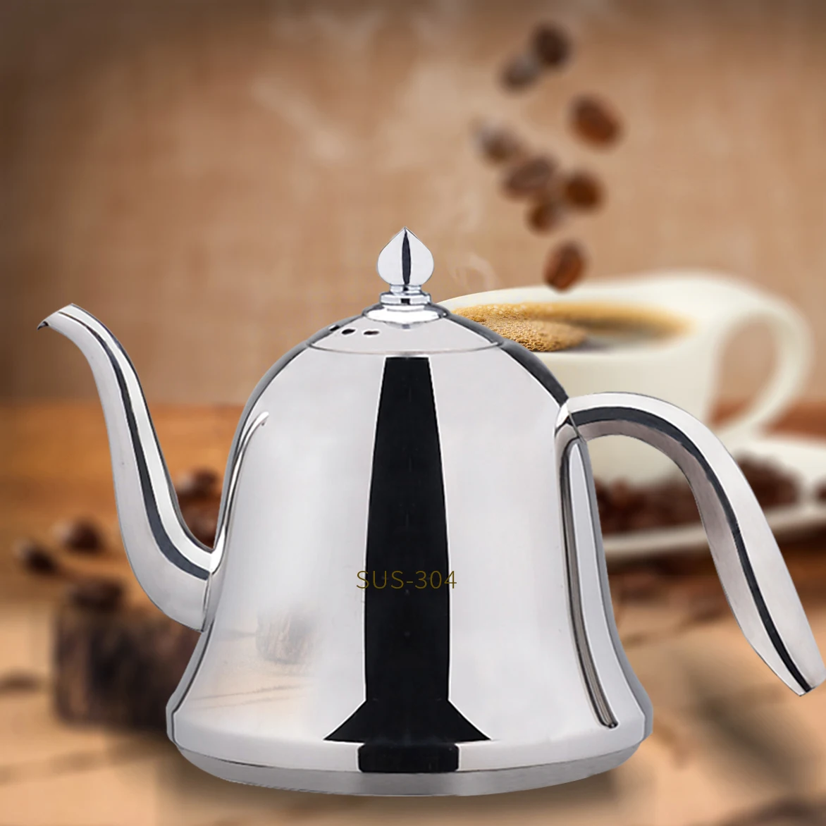 Stainless Steel Teapot with Infuser, Coffee Pot, Suitable for Office, Home or Restaurant, Suitable For All Kinds 0f Stoves
Stainless Steel Teapot with Infuser, Coffee Pot, Suitable for Office, Home or Restaurant, Suitable For All Kinds 0f Stoves
