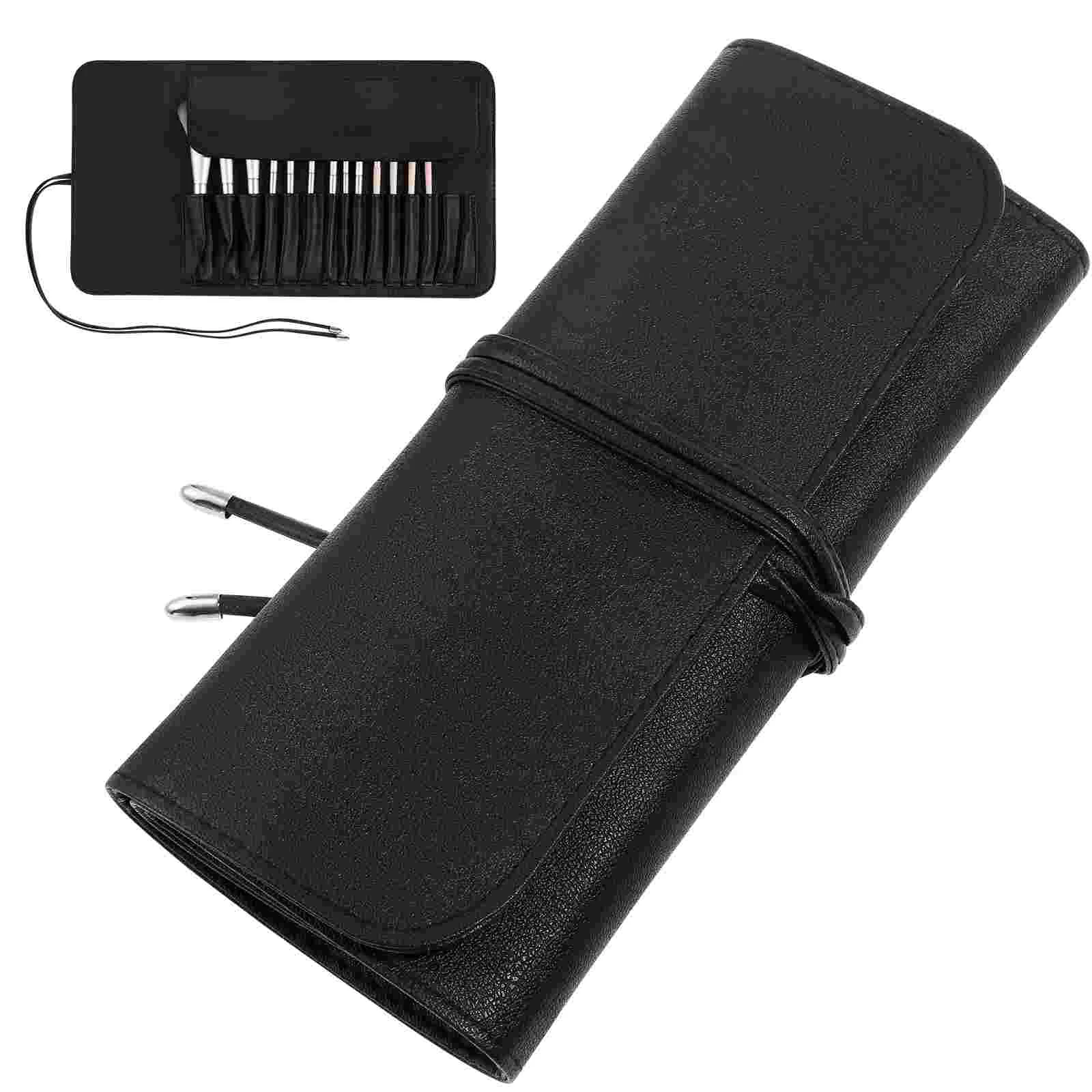 Women Cases Portable Makeup Storage Bag PU Bag for 15pcs Makeup Brushes (Makeup Brushes Not Included) Holder 
Women Cases Portable Makeup Storage Bag PU Bag for 15pcs Makeup Brushes (Makeup Brushes Not Included) Holder