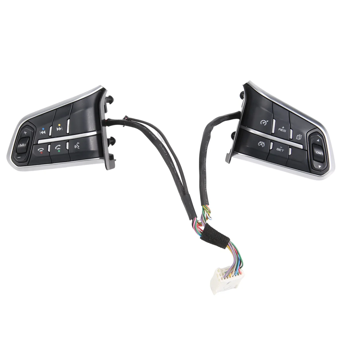 Car Multi-Function Steering Wheel Switch Audio Cruise Control Switch Button for F5 F7 F7X,A
Car Multi-Function Steering Wheel Switch Audio Cruise Control Switch Button for F5 F7 F7X,A
