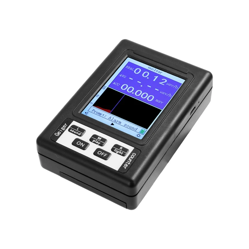 Fashionbr-9B Portable Geiger Counter Nuclear Radiation Detector Personal Dosimeter Marble Tester Radiation Dosimeter EMF Meter
Fashionbr-9B Portable Geiger Counter Nuclear Radiation Detector Personal Dosimeter Marble Tester Radiation Dosimeter EMF Meter