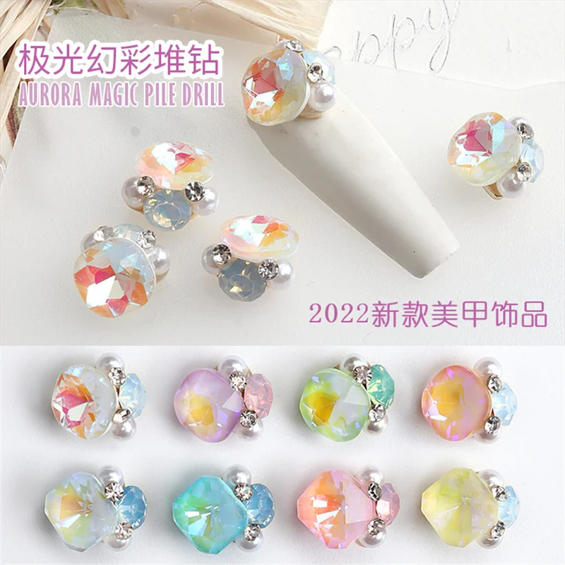 5pcs 3D Glitter Crystal Diamond Nail Art Jewelry Charms 8 Color Pile Rhinestone Gems Nail Decora Supplies DIY Manicure Accessory
5pcs 3D Glitter Crystal Diamond Nail Art Jewelry Charms 8 Color Pile Rhinestone Gems Nail Decora Supplies DIY Manicure Accessory