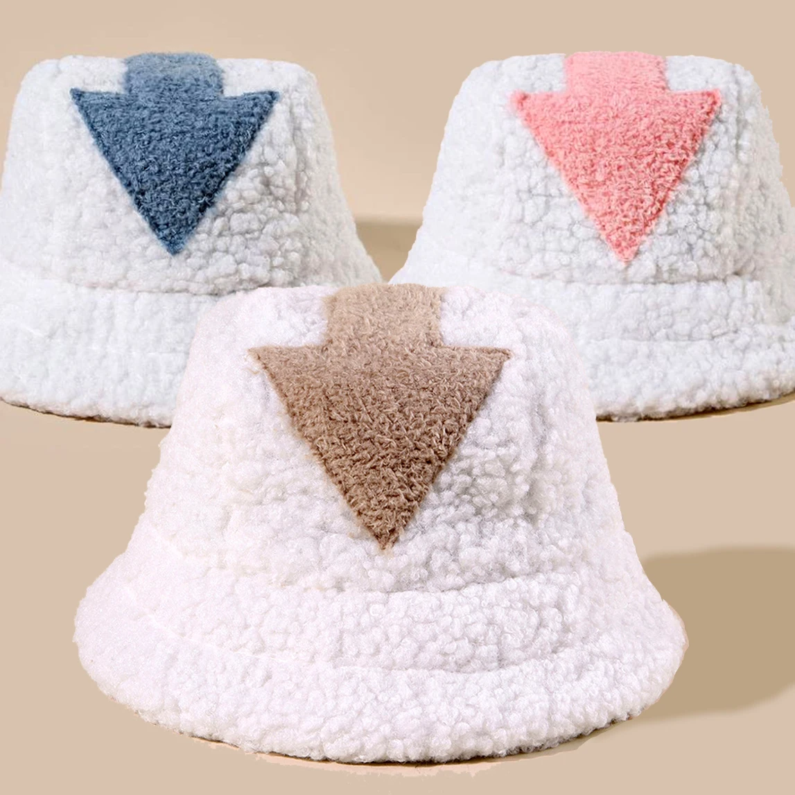 Lamb Faux Fur Bucket Hat Arrowhead Fisherman Hat Winter Warm Teddy Fluffy Hats for Women Lady Warm Winter Caps Cosplay Costume
Lamb Faux Fur Bucket Hat Arrowhead Fisherman Hat Winter Warm Teddy Fluffy Hats for Women Lady Warm Winter Caps Cosplay Costume