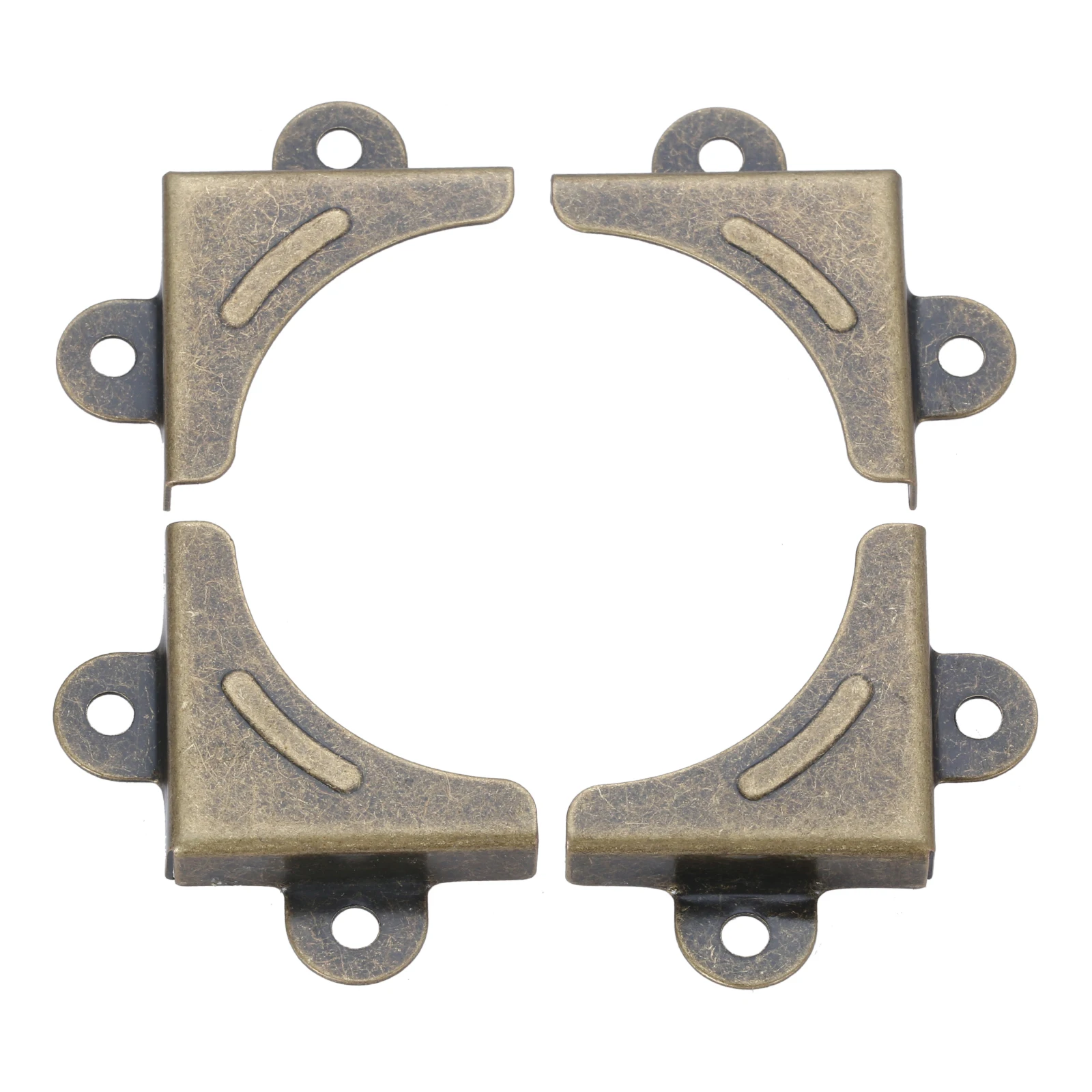 4Pcs Vintage Metal Corner Protectors 33mm Antique Bronze Corner Brackets Chinese Old Fashion 2 holes Desk Protector
4Pcs Vintage Metal Corner Protectors 33mm Antique Bronze Corner Brackets Chinese Old Fashion 2 holes Desk Protector