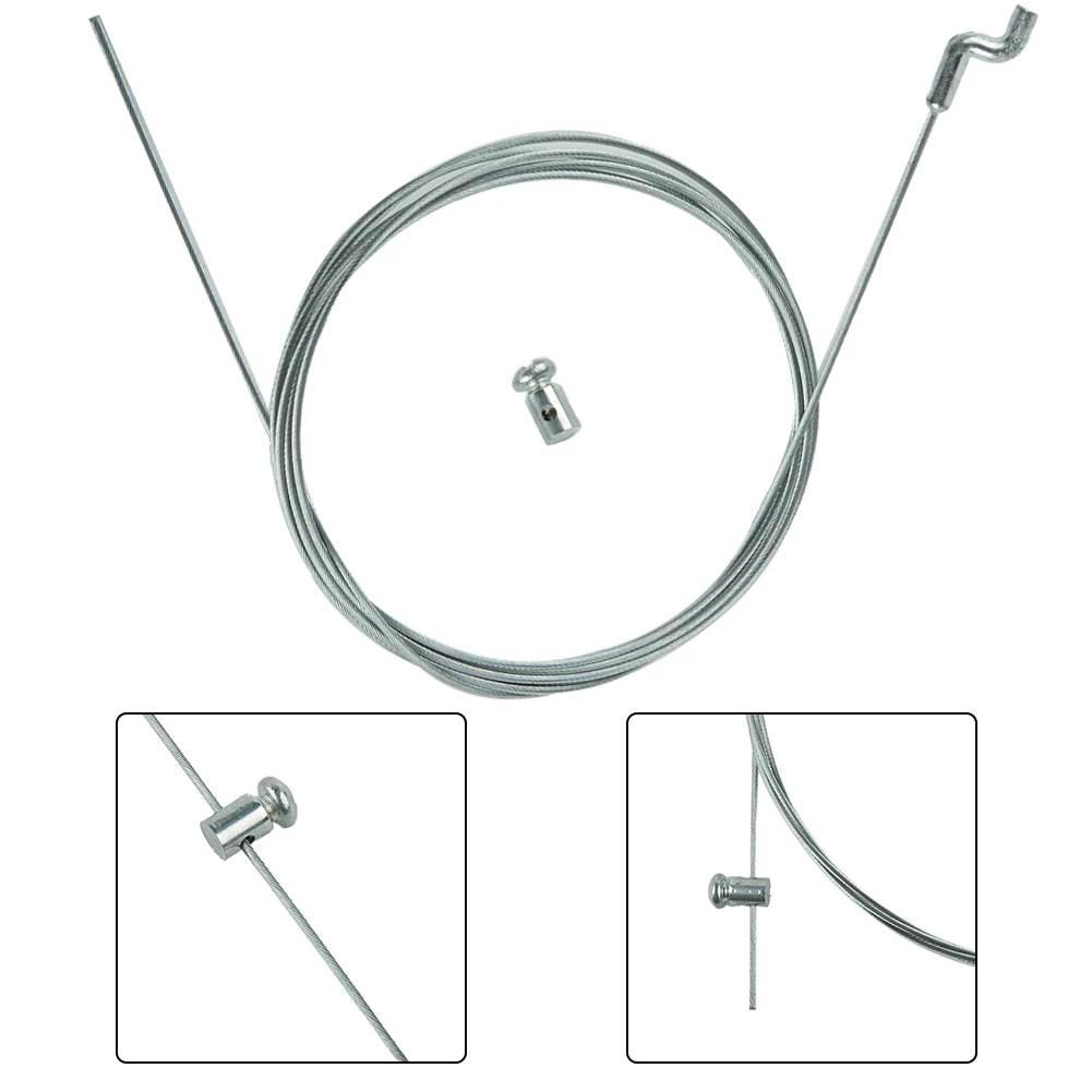 2M Z-Hook Lawn Mower Train Engine Brake Wheel Drive Throttle Cable Cable Garden Power Machine Cable Cable Tie Repair Kit
2M Z-Hook Lawn Mower Train Engine Brake Wheel Drive Throttle Cable Cable Garden Power Machine Cable Cable Tie Repair Kit