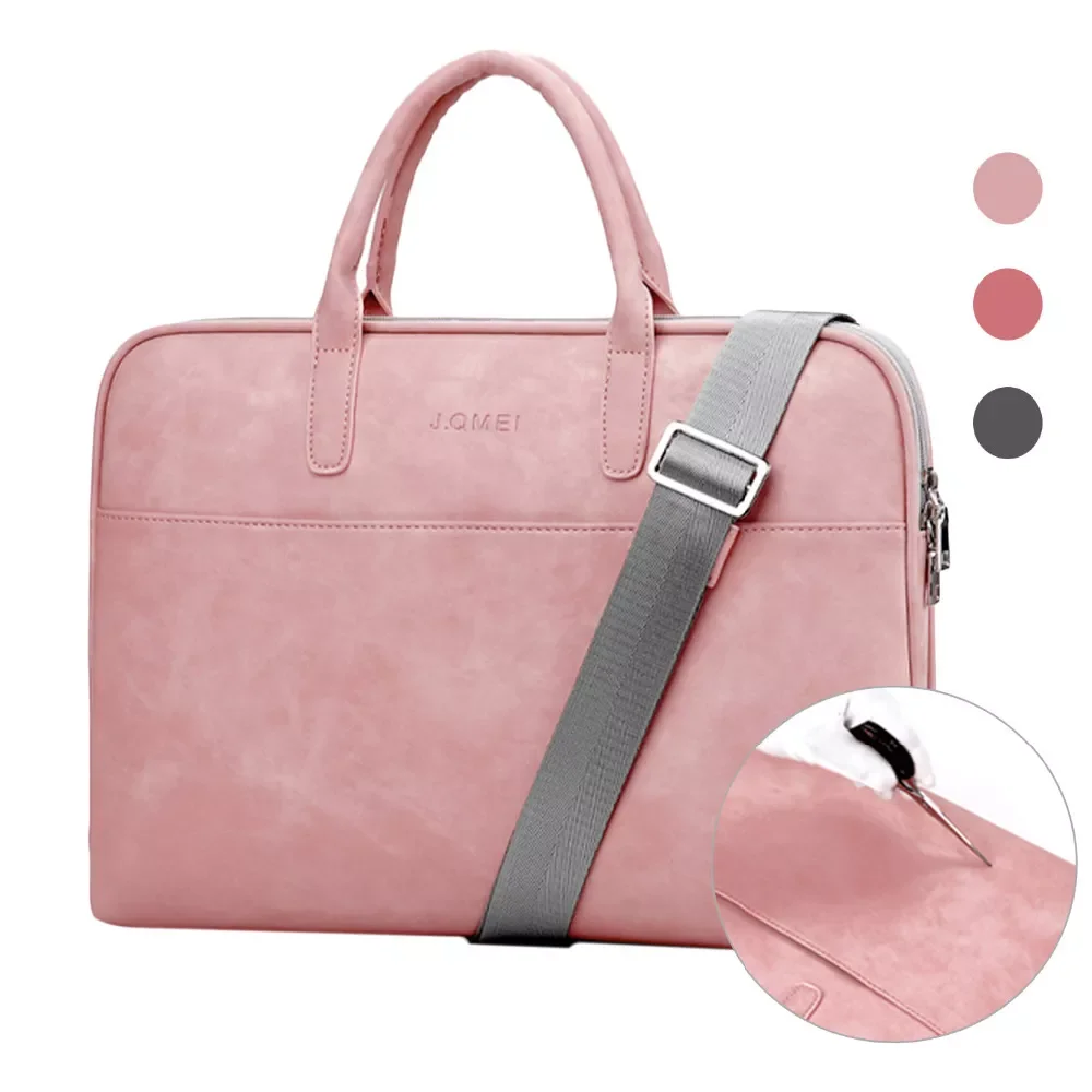 Besegad Laptop Bag Fashion Pu Waterproof Scratch-resistant Laptop Briefcase 13 14 15.6 inch Notebook Shoulder Bag Carry Case
Besegad Laptop Bag Fashion Pu Waterproof Scratch-resistant Laptop Briefcase 13 14 15.6 inch Notebook Shoulder Bag Carry Case