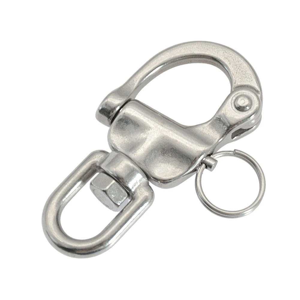 Swivel Snap Buckle Parts Quick Release Replacement Rigging Rotating Stainless Steel Wear-resistant Accessories
Swivel Snap Buckle Parts Quick Release Replacement Rigging Rotating Stainless Steel Wear-resistant Accessories