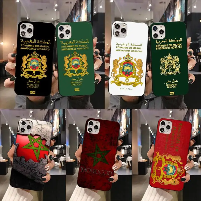 Morocco Flag Coat Of Arms Passport Phone Case For iphone 14 13 12 11 Pro Mini XS Max 8 7 Plus X SE 2020 XR cover
Morocco Flag Coat Of Arms Passport Phone Case For iphone 14 13 12 11 Pro Mini XS Max 8 7 Plus X SE 2020 XR cover