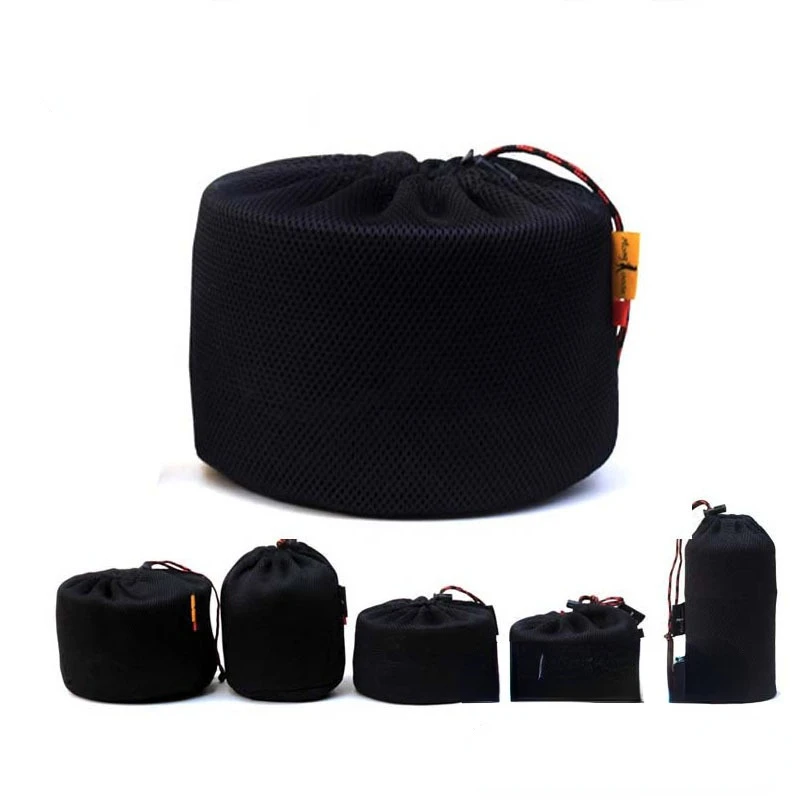 Outdoor Set Pot Storage Bag Camping Cooker Stove Head Anti-collision Thickening Protective Sleeve Titanium Kettle Hanging Pot 
Outdoor Set Pot Storage Bag Camping Cooker Stove Head Anti-collision Thickening Protective Sleeve Titanium Kettle Hanging Pot